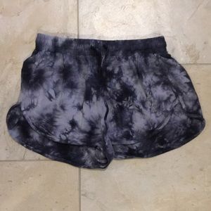 Tie dye shorts